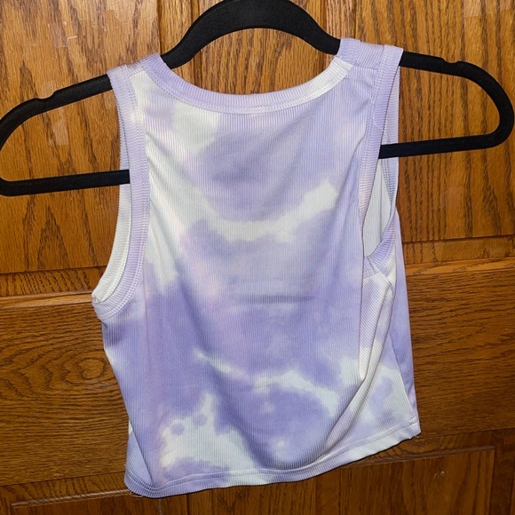 Tie dyed cropped tank top - Picture 2 of 2
